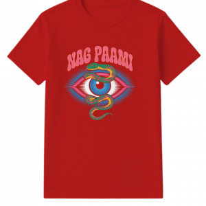 Nag Paami Eye Psychedelic Graphic Design T-Shirt