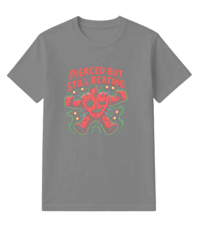 Pierced But Still Beating Heart Graphic T-Shirt - Image 5