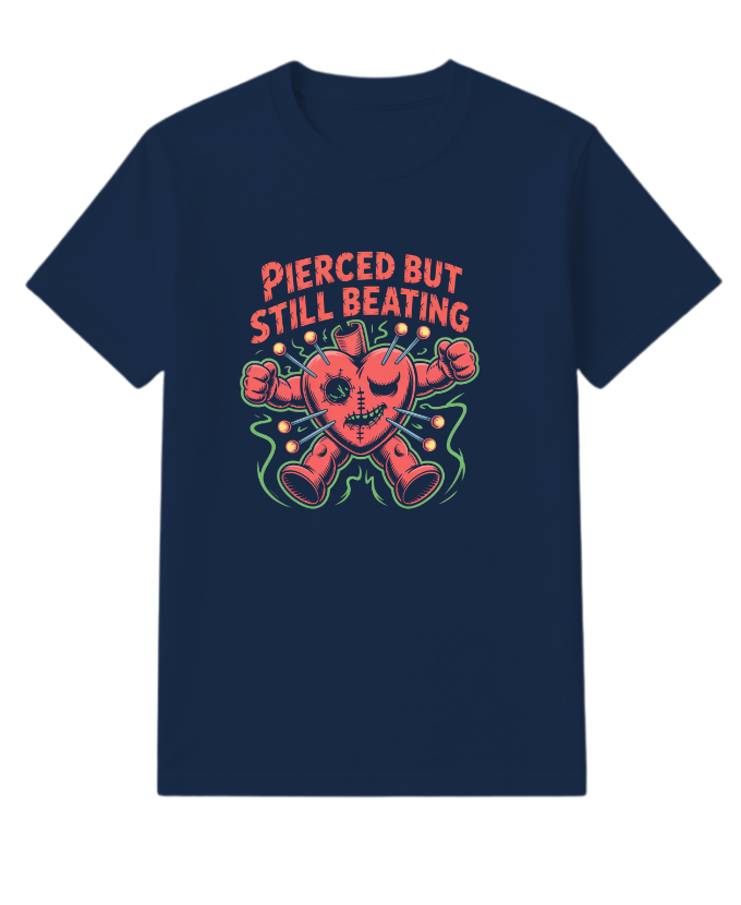 Pierced But Still Beating Heart Graphic T-Shirt - Image 4
