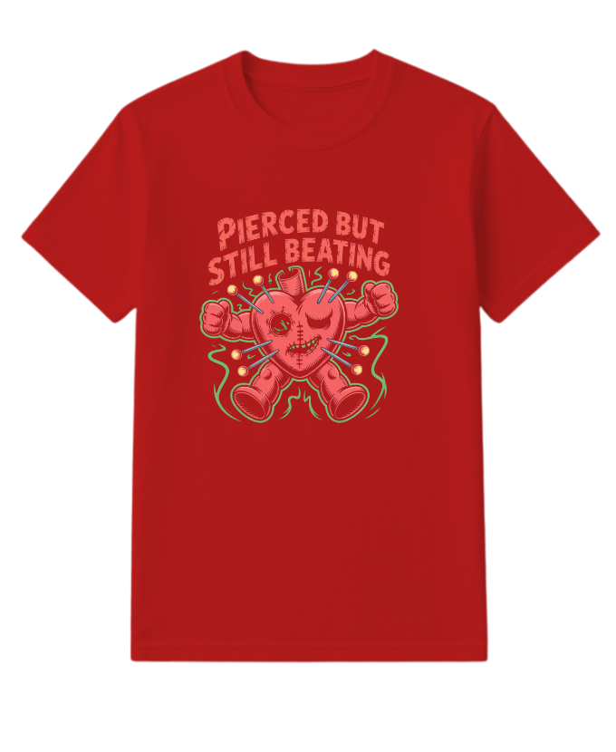 Pierced But Still Beating Heart Graphic T-Shirt