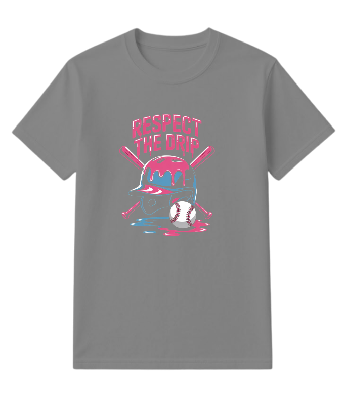 Respect The Drip Cool Cartoon Character T-Shirt - Image 5